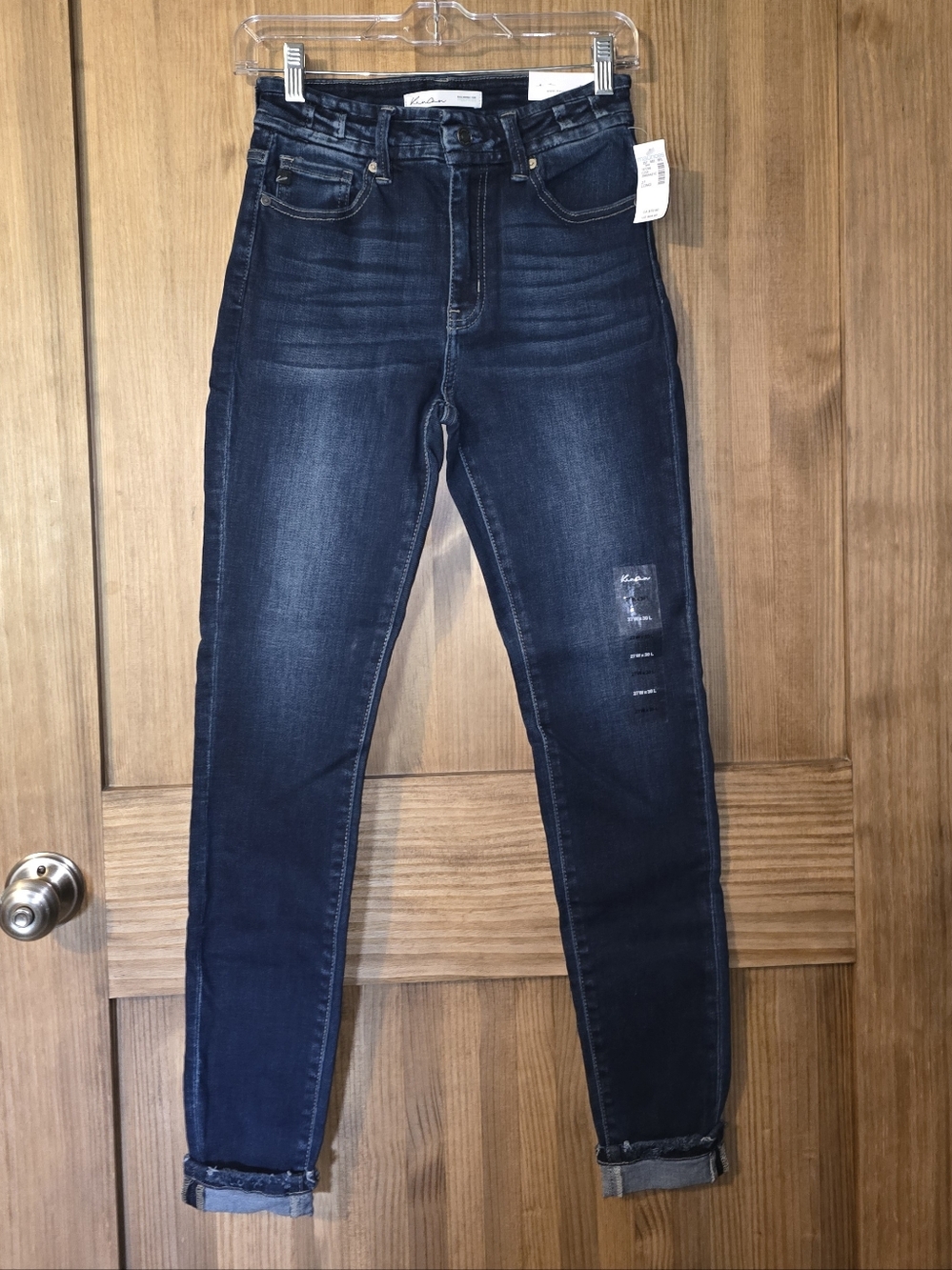 KanCan High-Rise Dark Blue Women's Skinny Jeans
